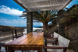 Balcony view - Villa Vrissi (Sifnos)