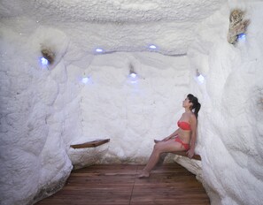 Sauna, hammam, soins corporels, bains de boue, soins d'aromathérapie