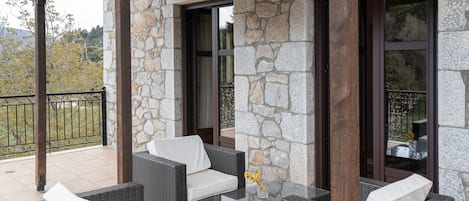Camera familiare, vista montagna | Terrazza/patio