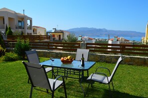 Villa, 3 Bedrooms | Terrace/patio - Sense of Dream Villas (Platanias)