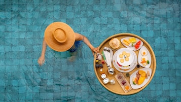 Private Pool Beach Front | Premium bedding, minibar, in-room safe, individually furnished