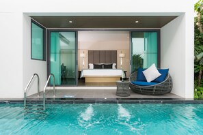 Premier Room, Pool Access | Premium bedding, minibar, in-room safe, individually furnished - My Beach Resort Phuket (Wichit)