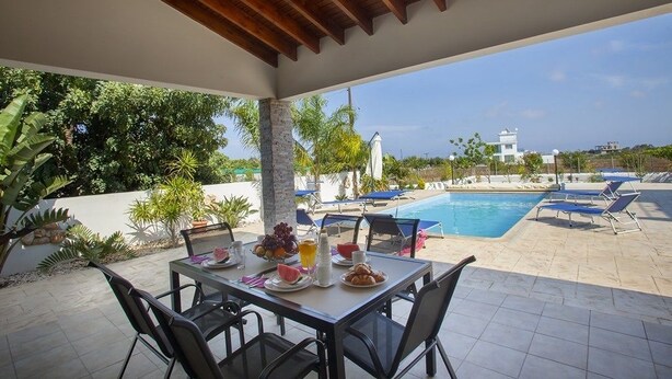 Villa, 5 soverom, privat basseng | Terrasse/patio