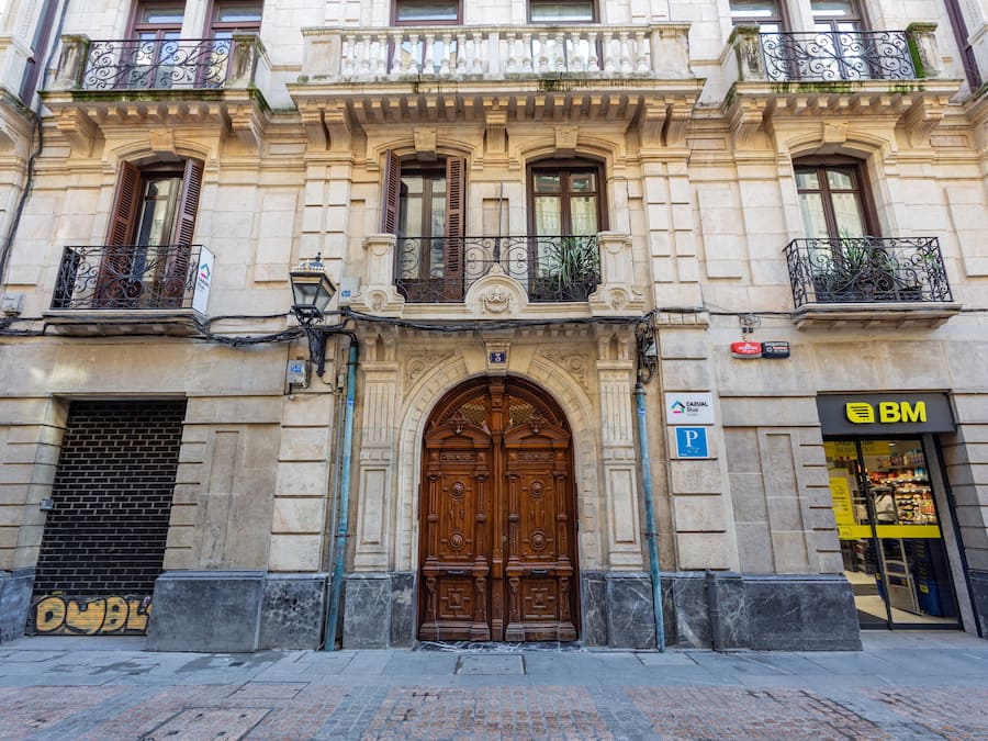 Façade de l’hébergement