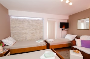 Estúdio | Frigobar, Wi-Fi de cortesia, roupa de cama