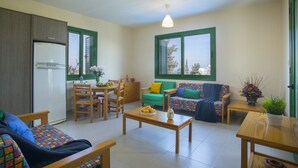 Apartment, 2 Bedrooms, Terrace | Living area | Flat-screen TV - Protaras Olive Suite (Paralimni)