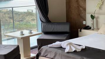 Desk, iron/ironing board, free WiFi, bed sheets