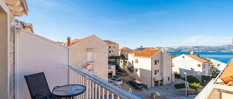 Studio - balkong - havsutsikt | Terrass/Patio