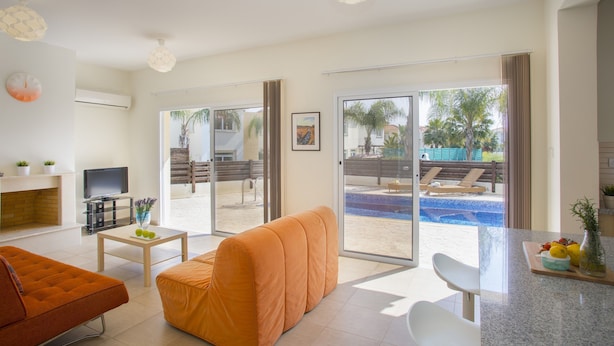 Villa, 3 Bedrooms | Living area - Protaras Villa Sofia (Paralimni)