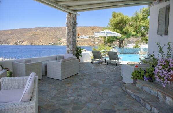 View from property - Yperia Hotel (Amorgos)