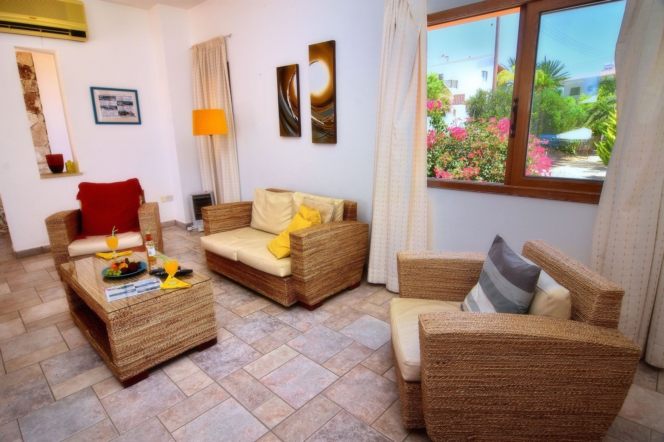 Villa, 2 Bedrooms, Smoking, Private Pool | Living area | Flat-screen TV, DVD player