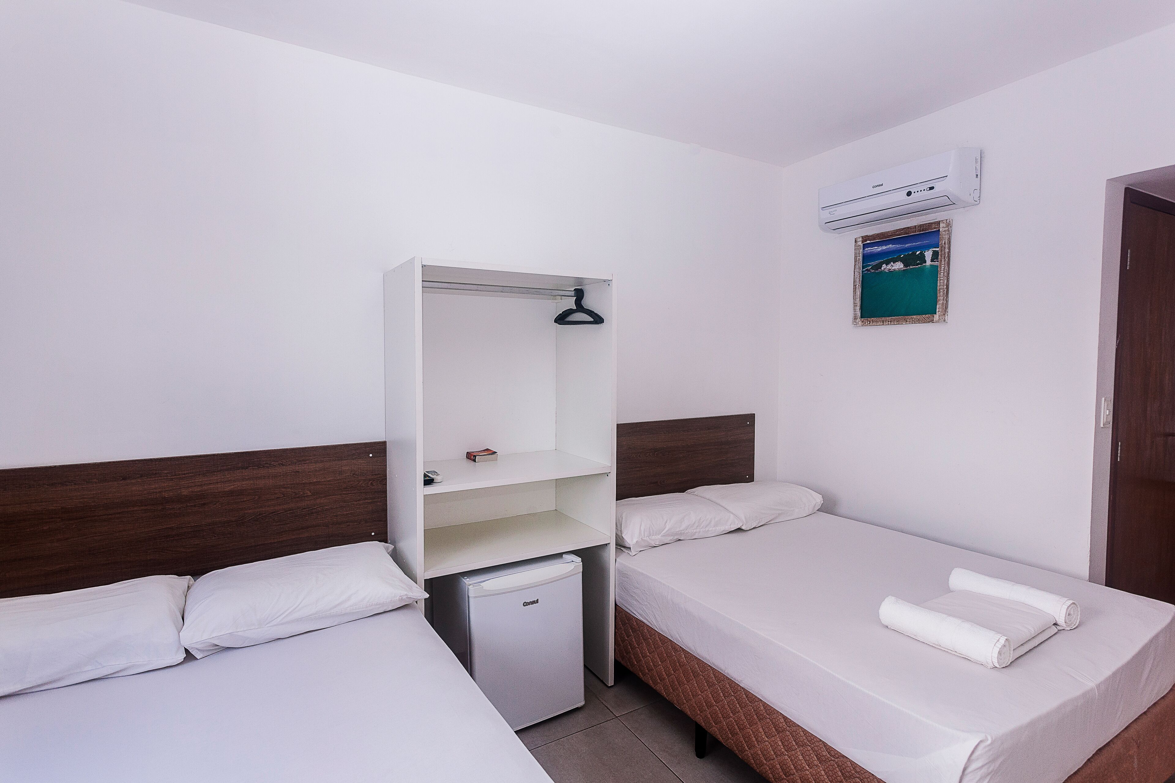 minibar, blackout curtains, bed sheets