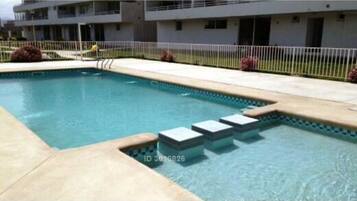 Seasonal outdoor pool