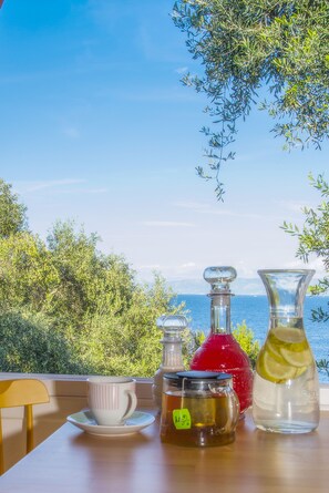 Apartment, 1 Bedroom, Beachfront (Seaside) | Balcony view