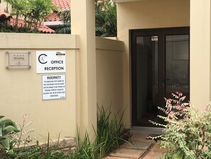 Entrada da propriedade
