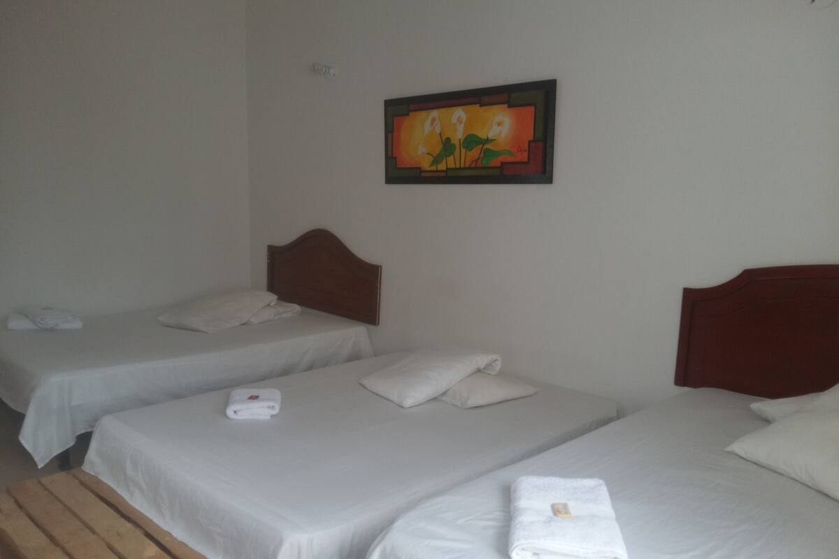 Family Room, Multiple Beds, Shared Bathroom | Rollaway beds, free WiFi, bed sheets