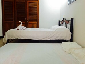 Rollaway beds, free WiFi, bed sheets