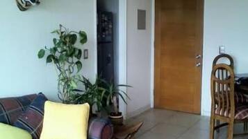 Family Apartment, 2 Bedrooms, Private Bathroom | Living area | Flat-screen TV