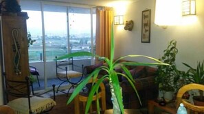 Family Apartment, 2 Bedrooms, Private Bathroom | Living area | Flat-screen TV