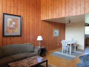 Loft, 2 Bedrooms | Living area | Flat-screen TV - Sportsman's Inn (Hudson's Hope)