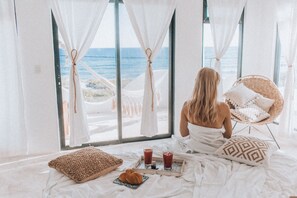 Premium Suite, 1 King Bed, Beach View | View from room