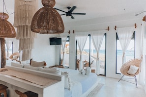 Premium Suite, 1 King Bed, Beach View | View from room