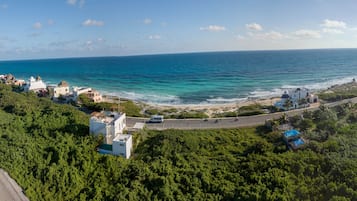 Vue sur la plage/l’océan