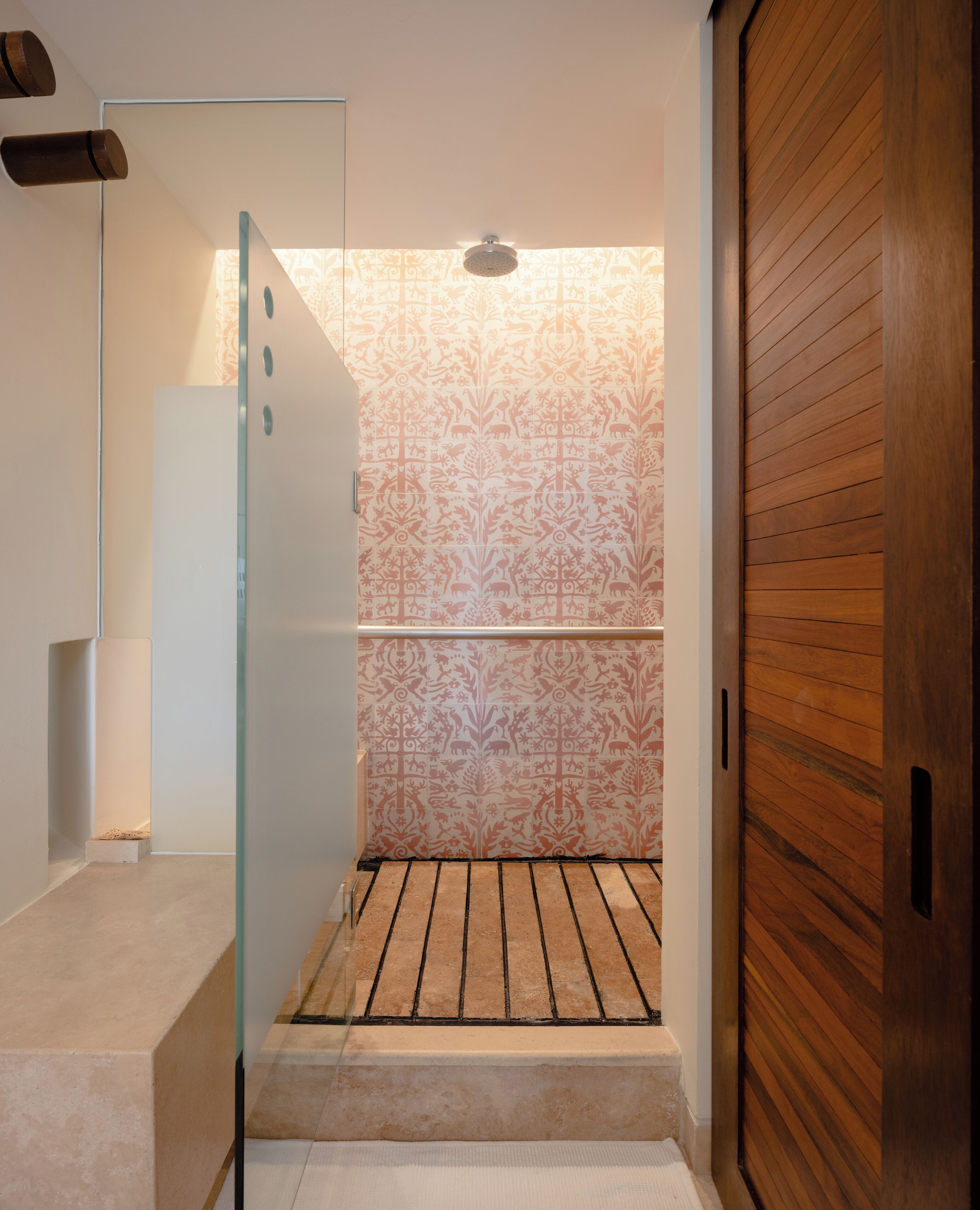 Suite, Oceanfront (Adults Only) | Bathroom | Shower, rainfall showerhead, hair dryer, bathrobes