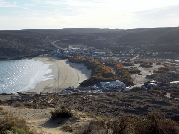 Uitzicht vanuit accommodatie