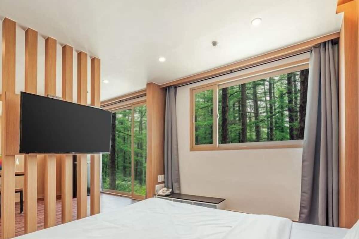Soundproofing, free WiFi, bed sheets