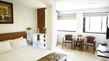 Superior-Doppelzimmer | Minibar, Verdunkelungsvorhänge, schallisolierte Zimmer, kostenloses WLAN