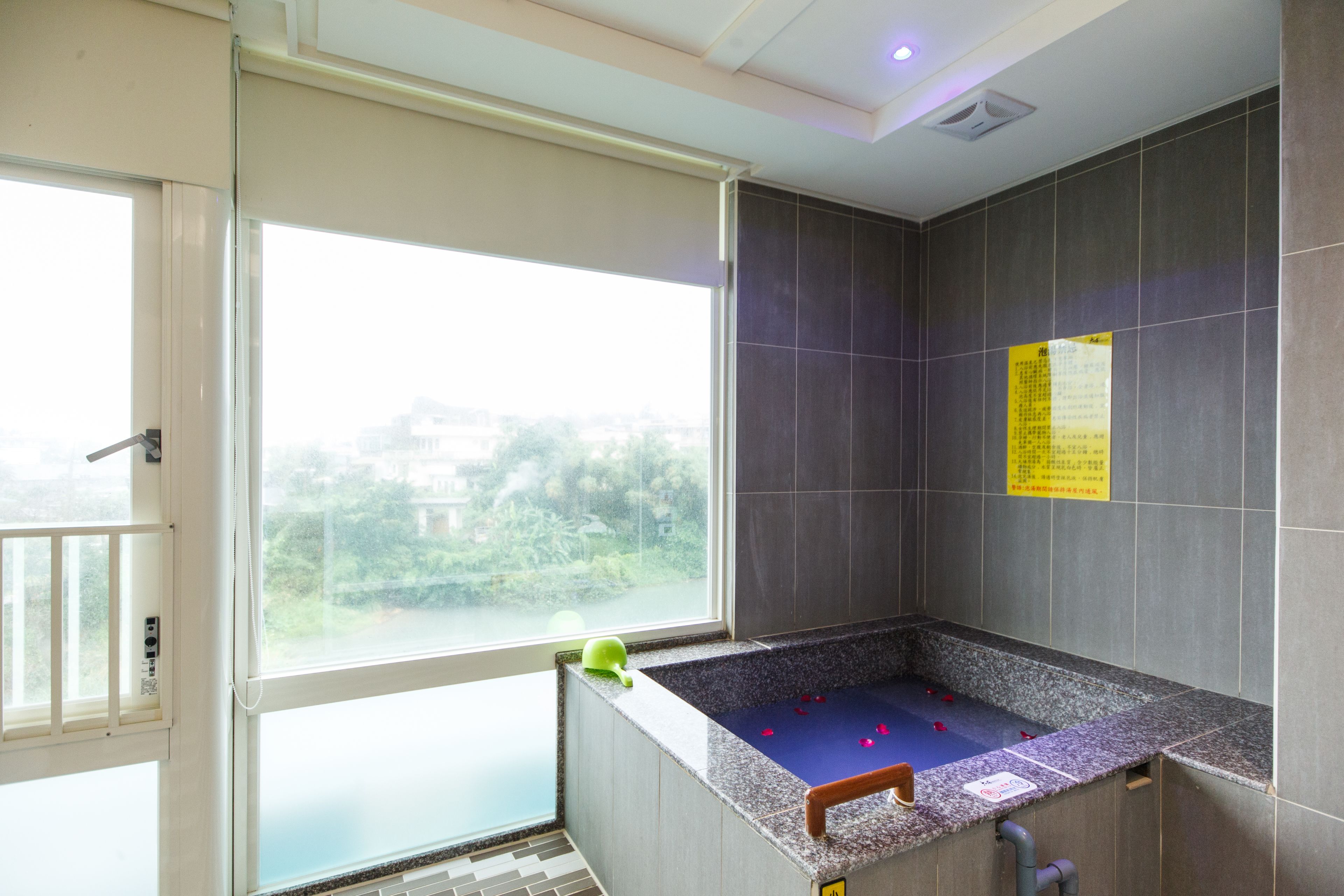 standard double room (with hotspring) | deep-soaking bathtub