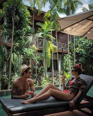 View from property - Isann Lodge (Siem Reap)