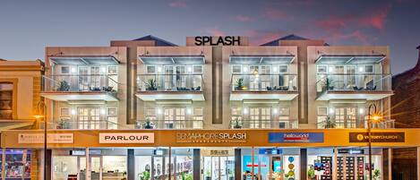 Facciata della struttura