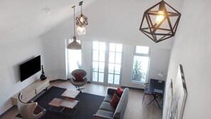 Penthouse Apartment, 2 Bedrooms, Patio | Living area - Semaphore Splash Apartments (Semaphore)