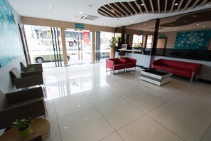 Sala de estar en el lobby