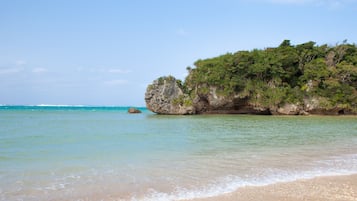 Una spiaggia nelle vicinanze