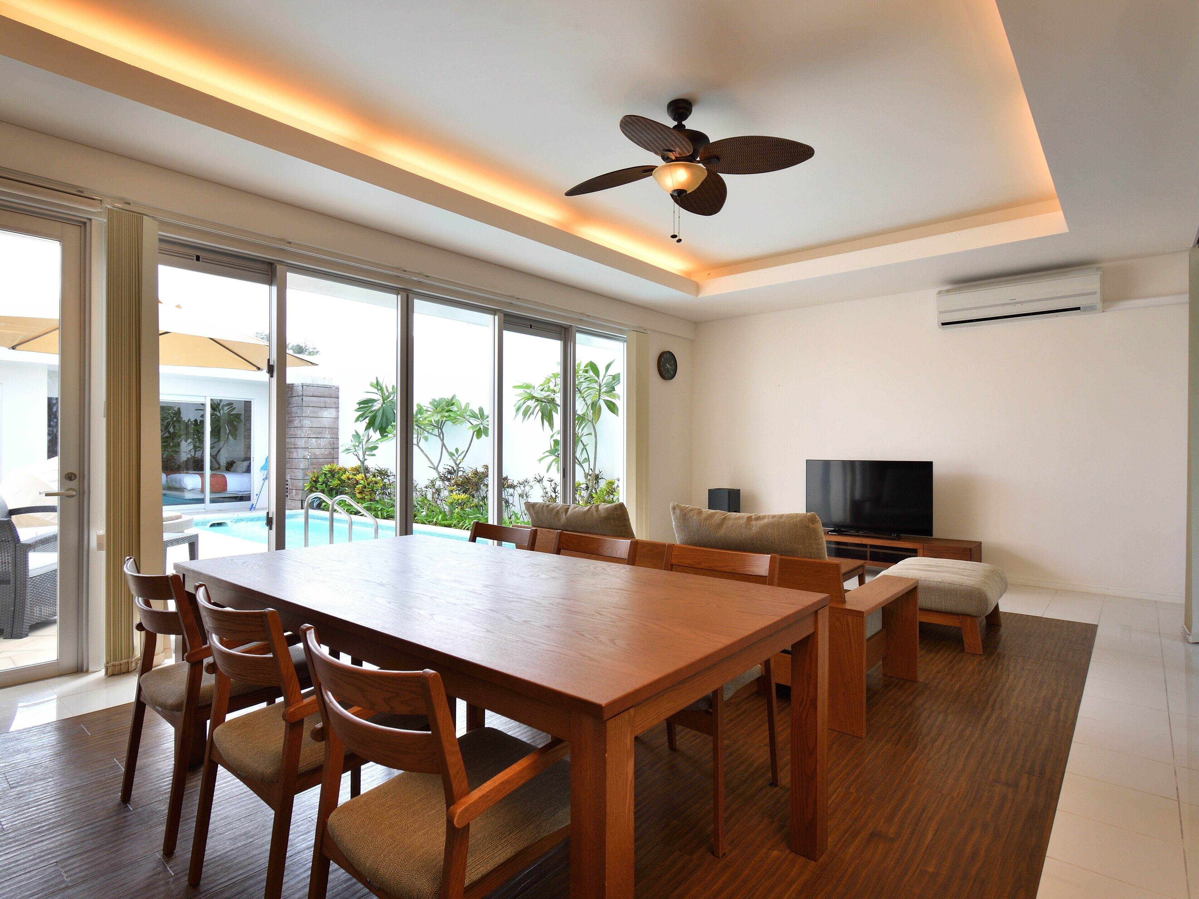Villa, Nichtraucher (Suite, Terrace BBQ) | 1 Schlafzimmer, Daunenbettdecken, Bügeleisen/Bügelbrett