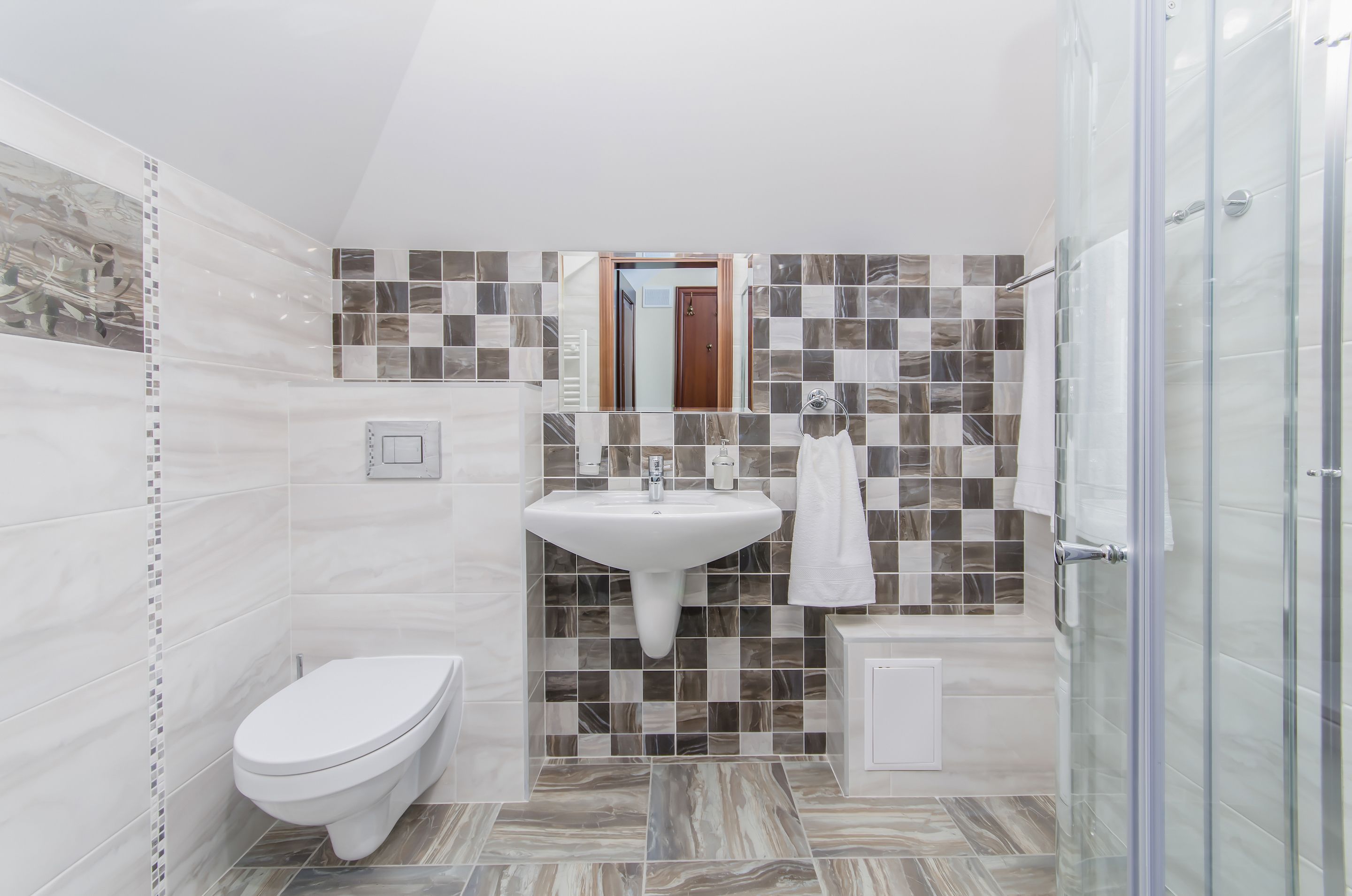 family room | bathroom | hair dryer, towels