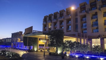 Front of property - evening/night