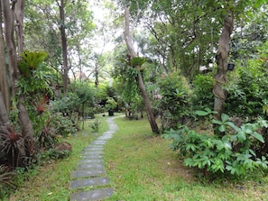 Wooden Bungalow with Garden View | Enceinte de l’hébergement