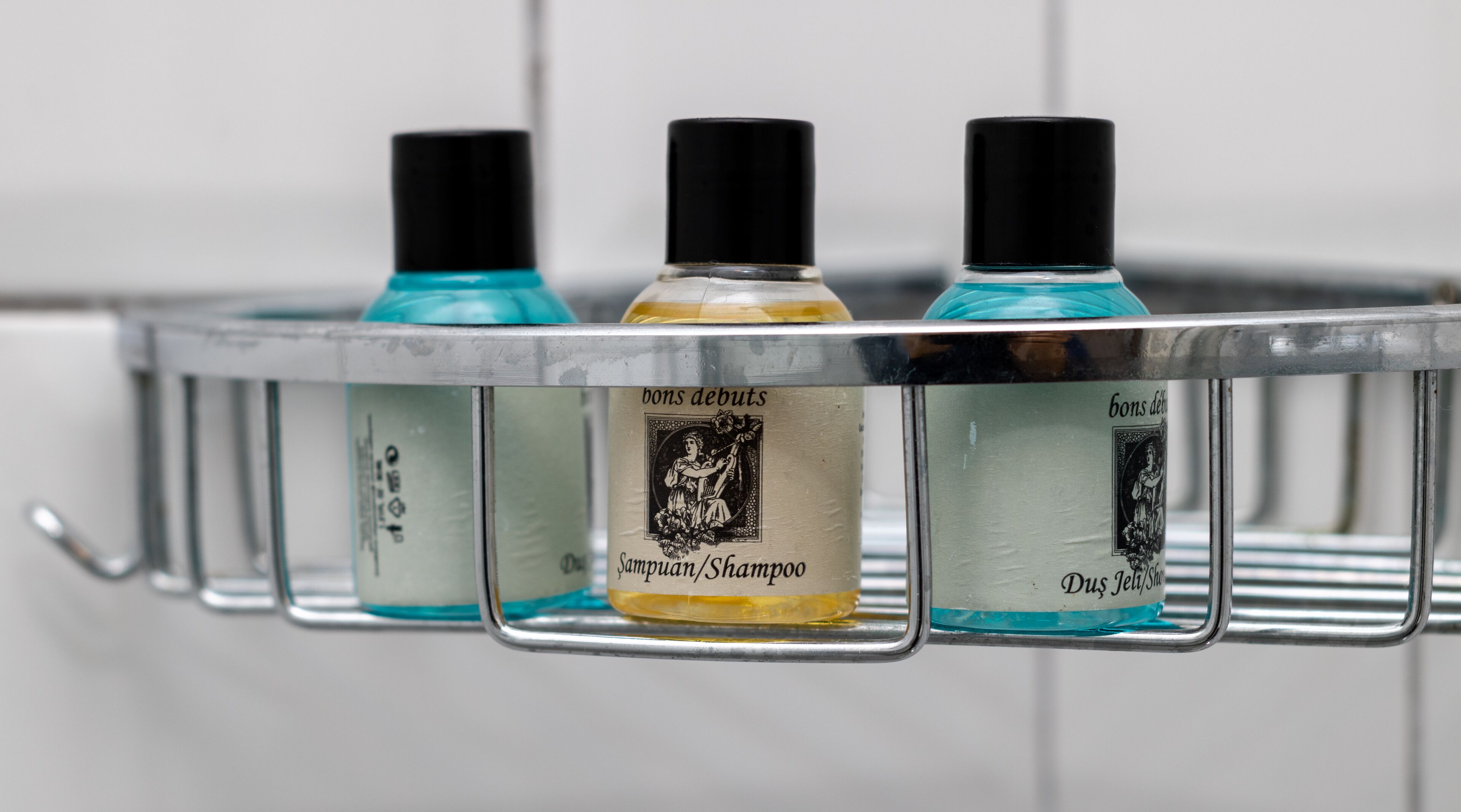 shower, free toiletries, hair dryer, slippers