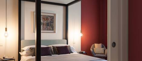 Italienske Frette-laken, sengetøy av topp kvalitet og dundyner