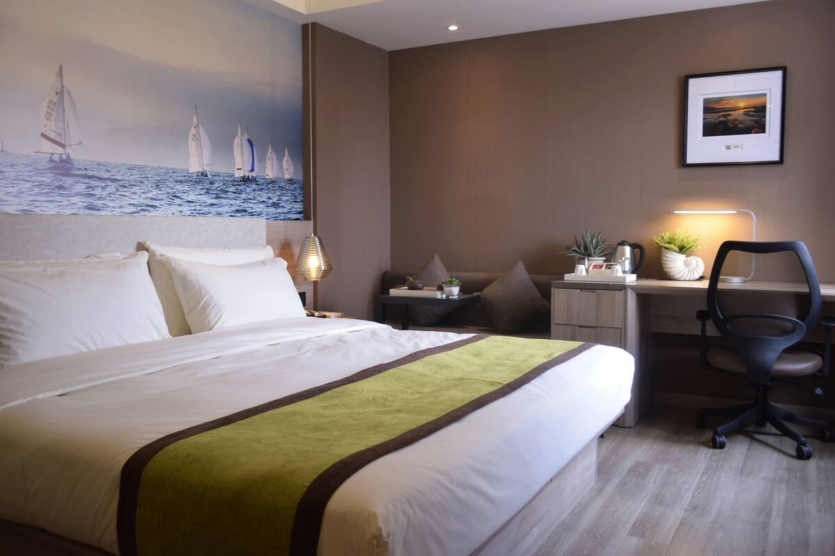 Superior King Room  | Desk, blackout drapes, iron/ironing board (on request), WiFi (free)