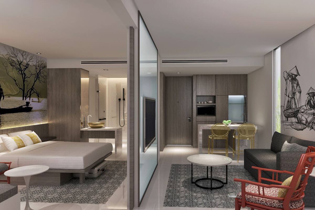 Rom – deluxe | Minibar, safe på rommet, skrivebord og wi-fi (inkludert)
