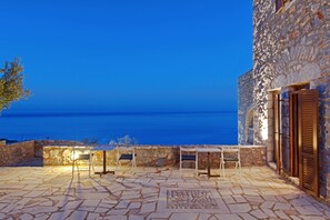 Superior Room, Partial Sea View | Terrace/patio