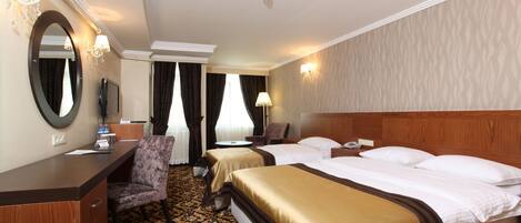 Enkeltrom – standard | Sengetøy i egyptisk bomull, sengetøy av topp kvalitet og minibar