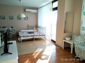 Studiosuite, Balkon, Bergblick | Zustellbetten