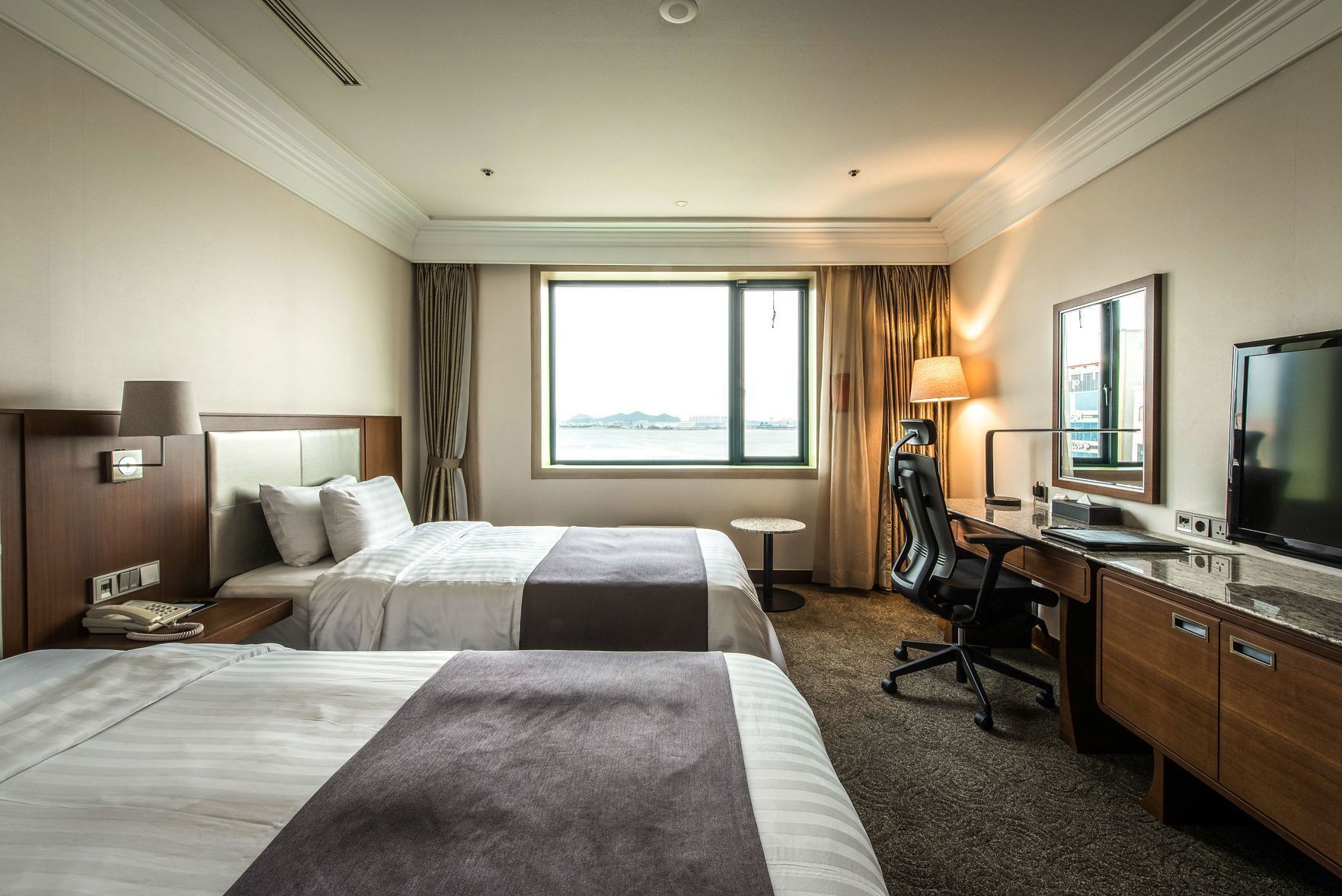 Minibar, in-room safe, desk, blackout drapes