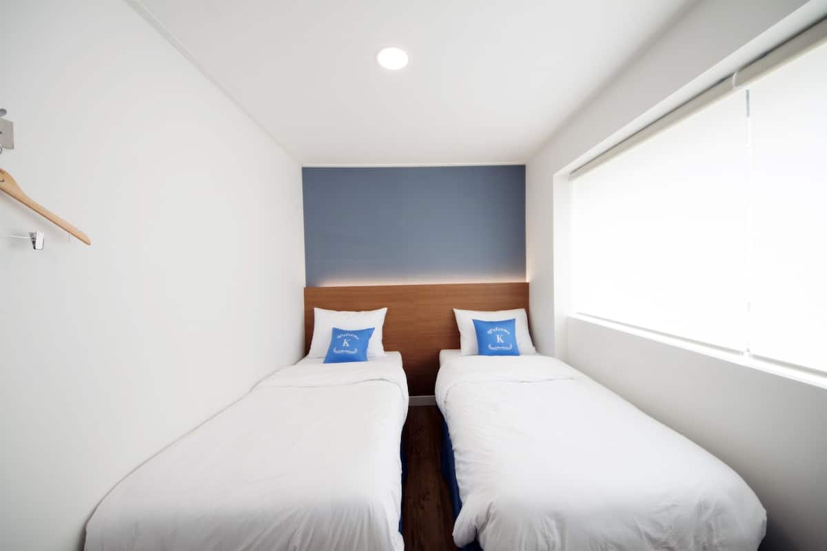 Habitación estándar con 2 camas individuales | Decoración individual, cortinas opacas, sistema de insonorización